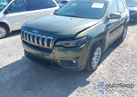 2019 Jeep Cherokee Latitude Fwd из США, поврежденный, VIN 1C4PJLCB4KD444276